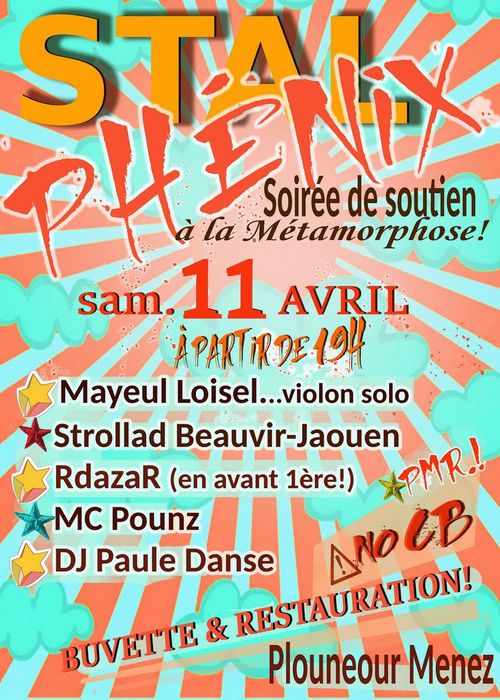 Stal Phénix - Soirée de soutien au Stal Café